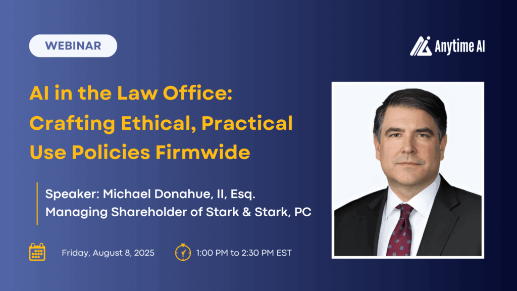 Michael Donahue II Esq. Webinar