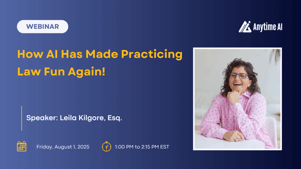 Leila Kilgore Esq. Webinar