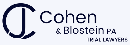 Cohen and Blostein logo light blue