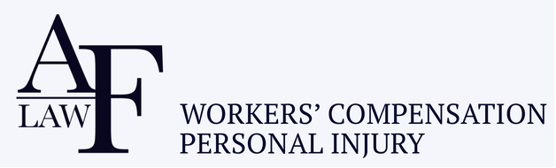 Aaron Ferguson logo light blue